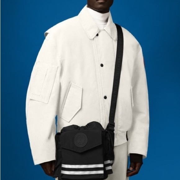 NWT Canada Goose x Angel Chen Arxan Bomber Jacket in White Mens Size Large - Picture 5 of 16